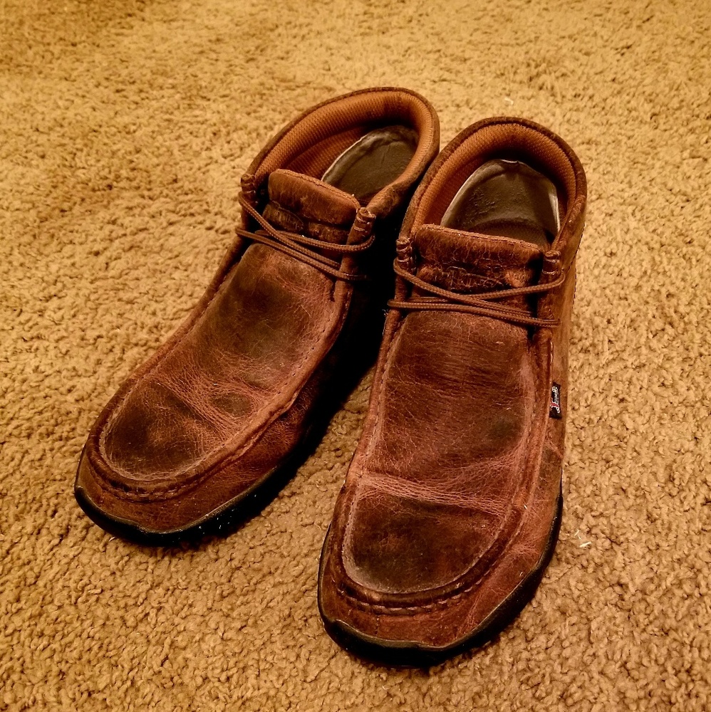 Justin Moc Toe Ankle Boots